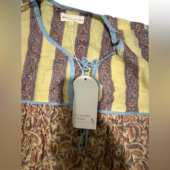 Daughters of India rare dress size large, NWT - Picture 6 of 16